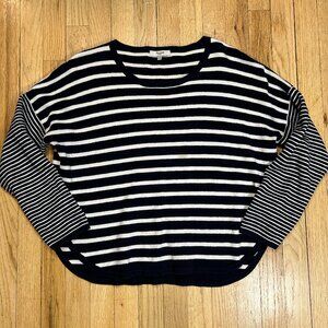Madewell Women's Cotton Blend Striped Sweater